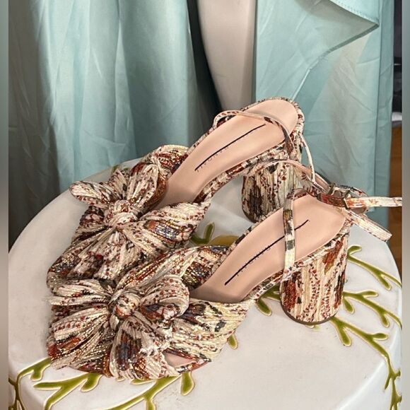 Loeffler Randall Camellia Heeled Sandals/ size 7 B - Picture 5 of 10